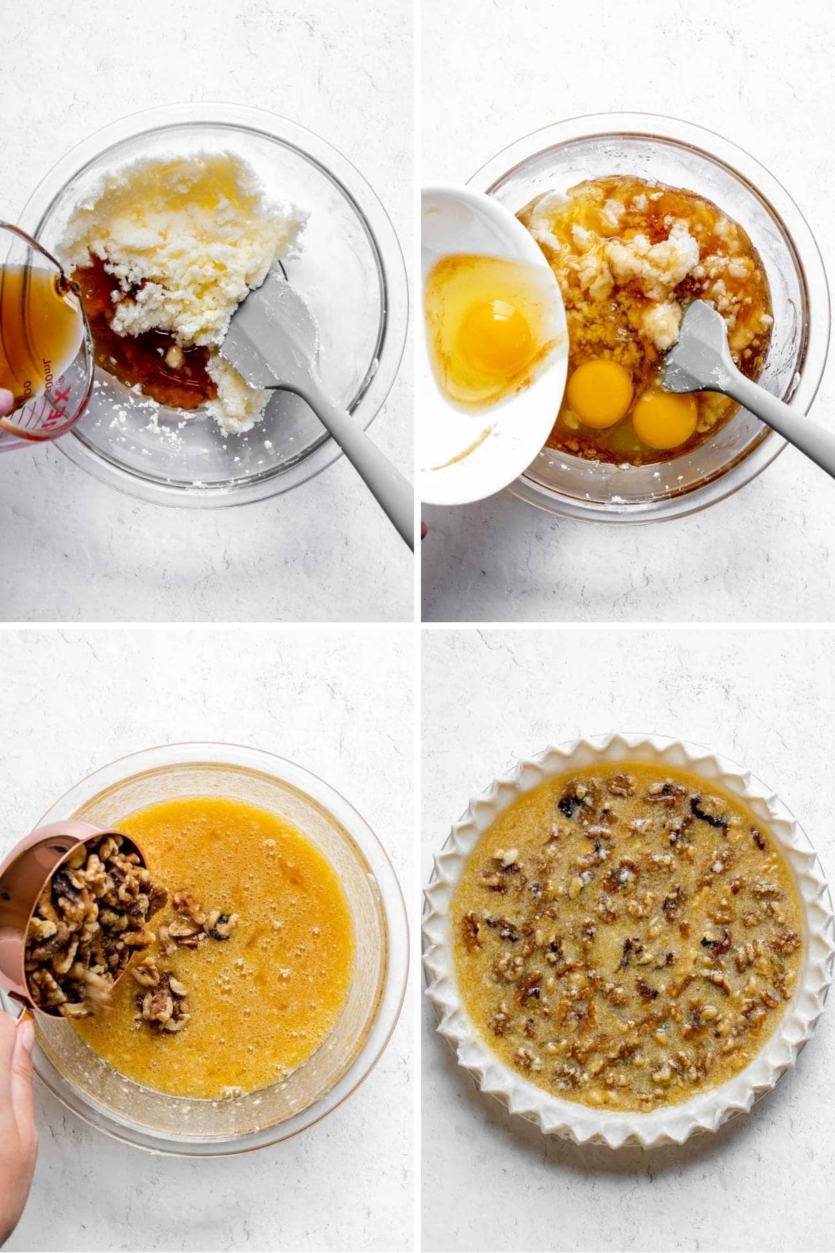 Walnut Pie collage
