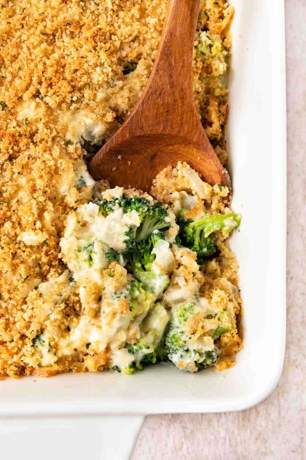 Baked Parmesan Broccoli Casserole Recipe - Dinner, then Dessert