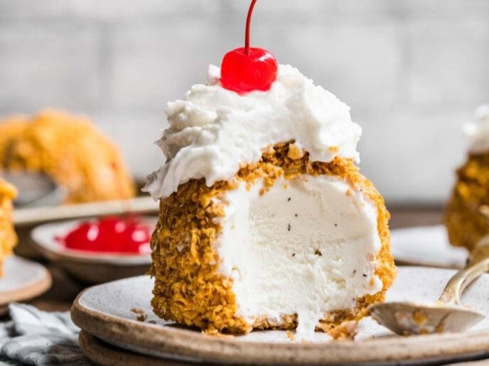 How to Make Fried Ice Cream Without Corn Flakes: Easy & Crispy Recipe