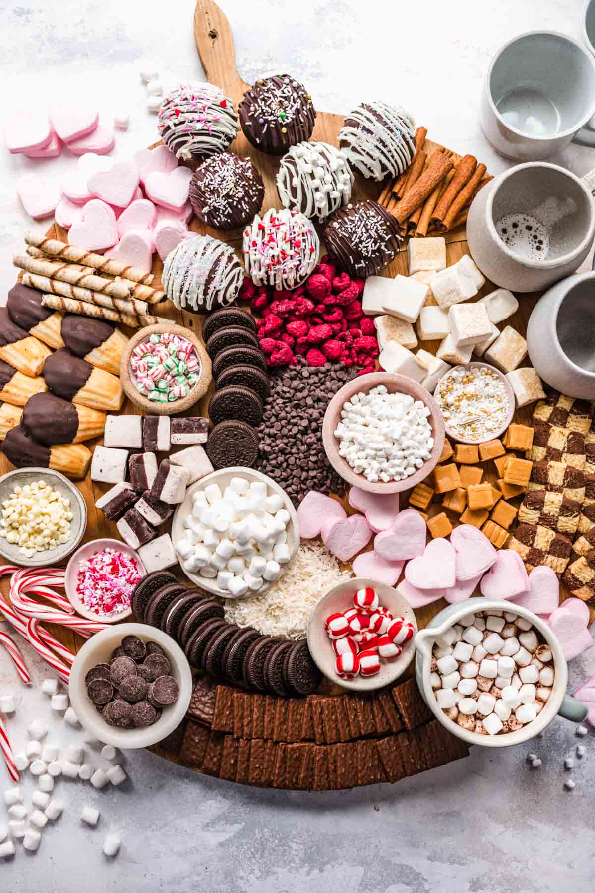 Hot Chocolate Bar Charcuterie Board Ideas