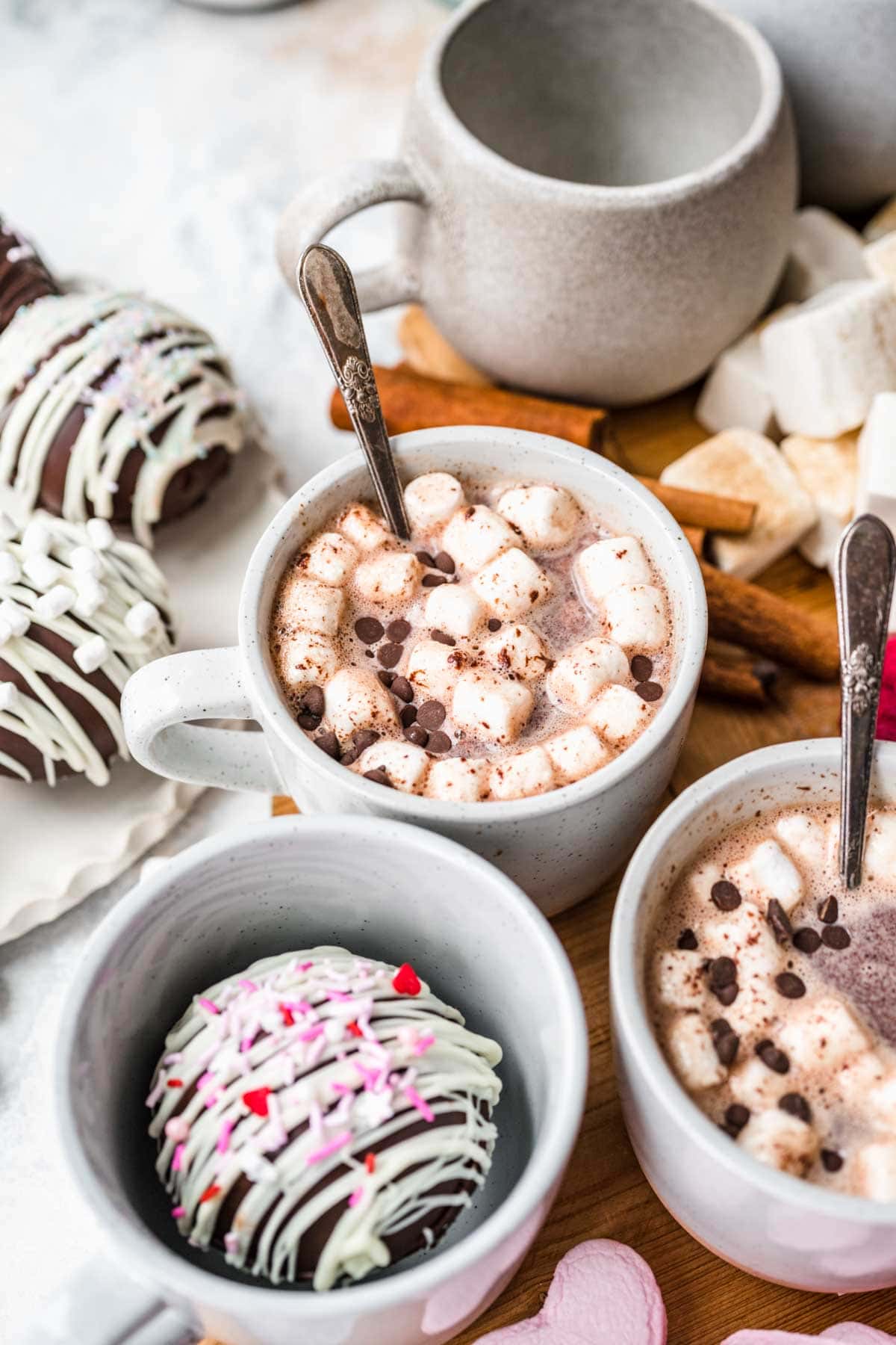 Hot Chocolate Bombs in mug