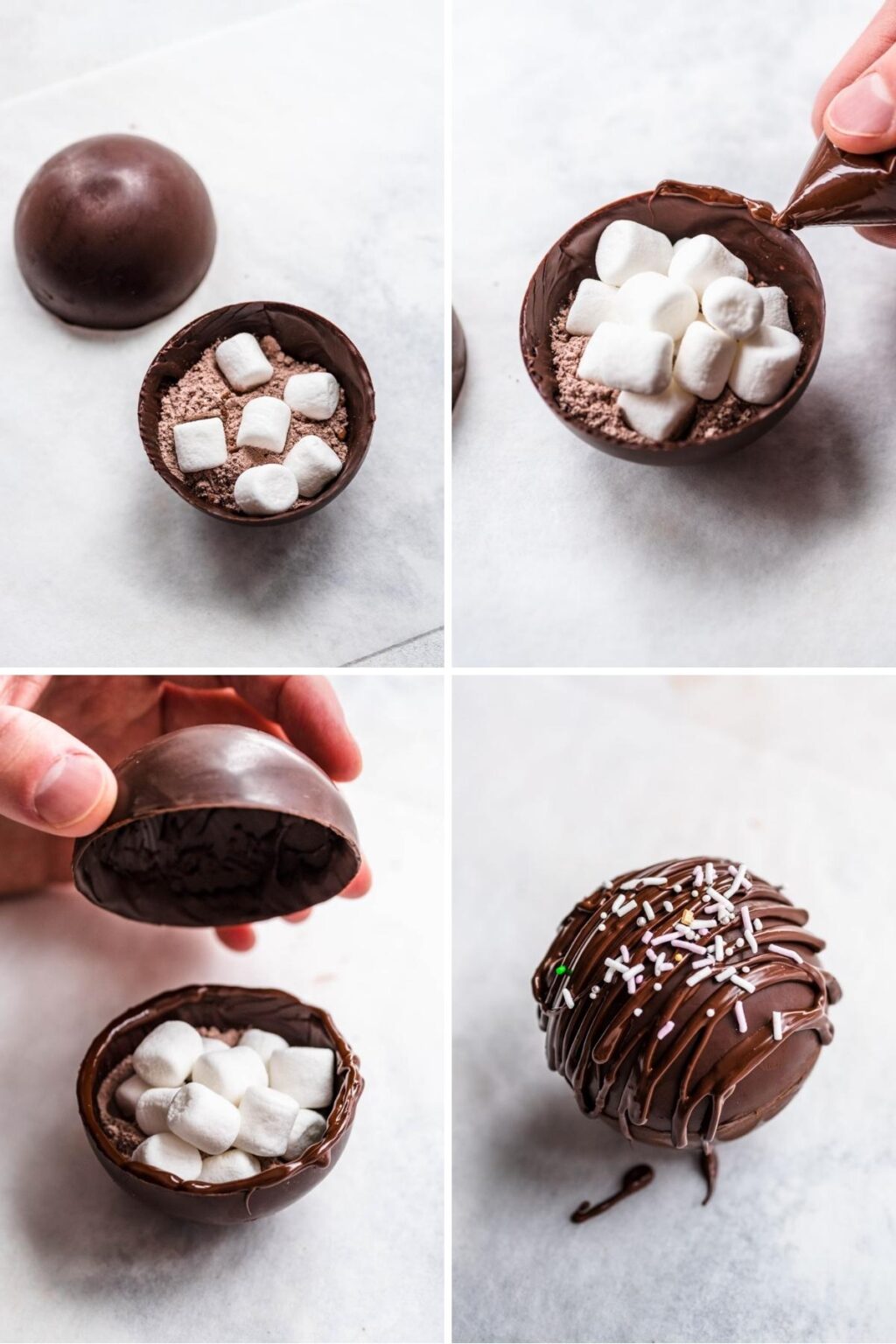 Hot Chocolate Bombs Recipe - Dinner, then Dessert