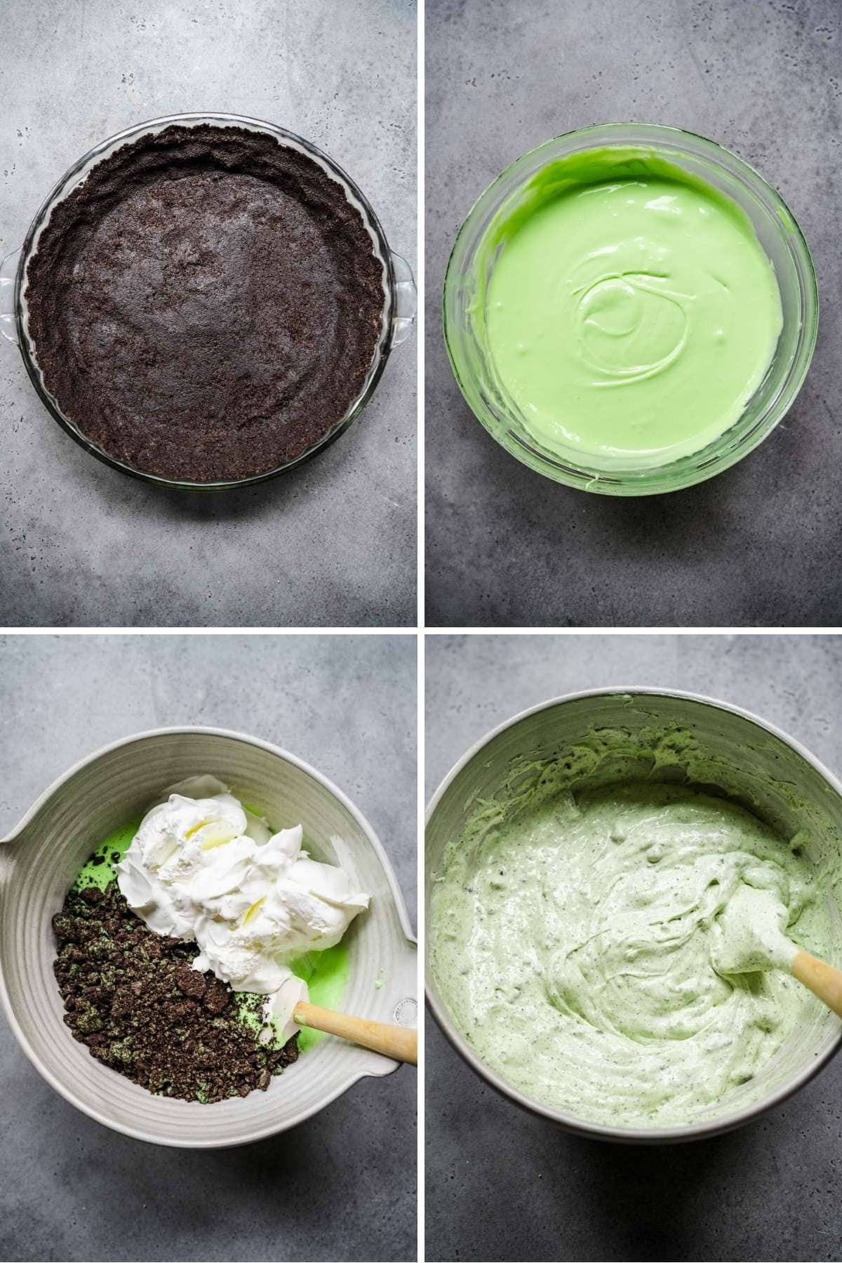 Grasshopper Pie collage