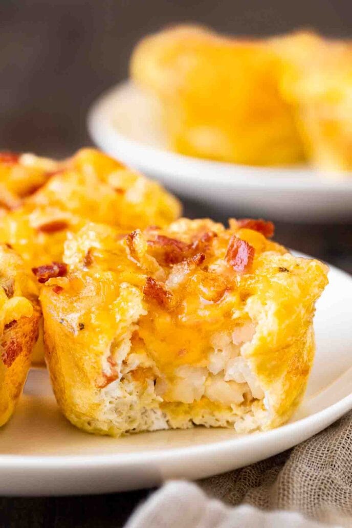 Hash Brown Egg Cups Recipe Dinner Then Dessert