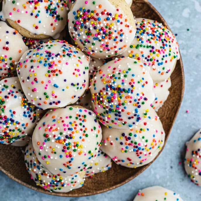 Italian Sprinkle Cookies Recipe - Dinner, then Dessert