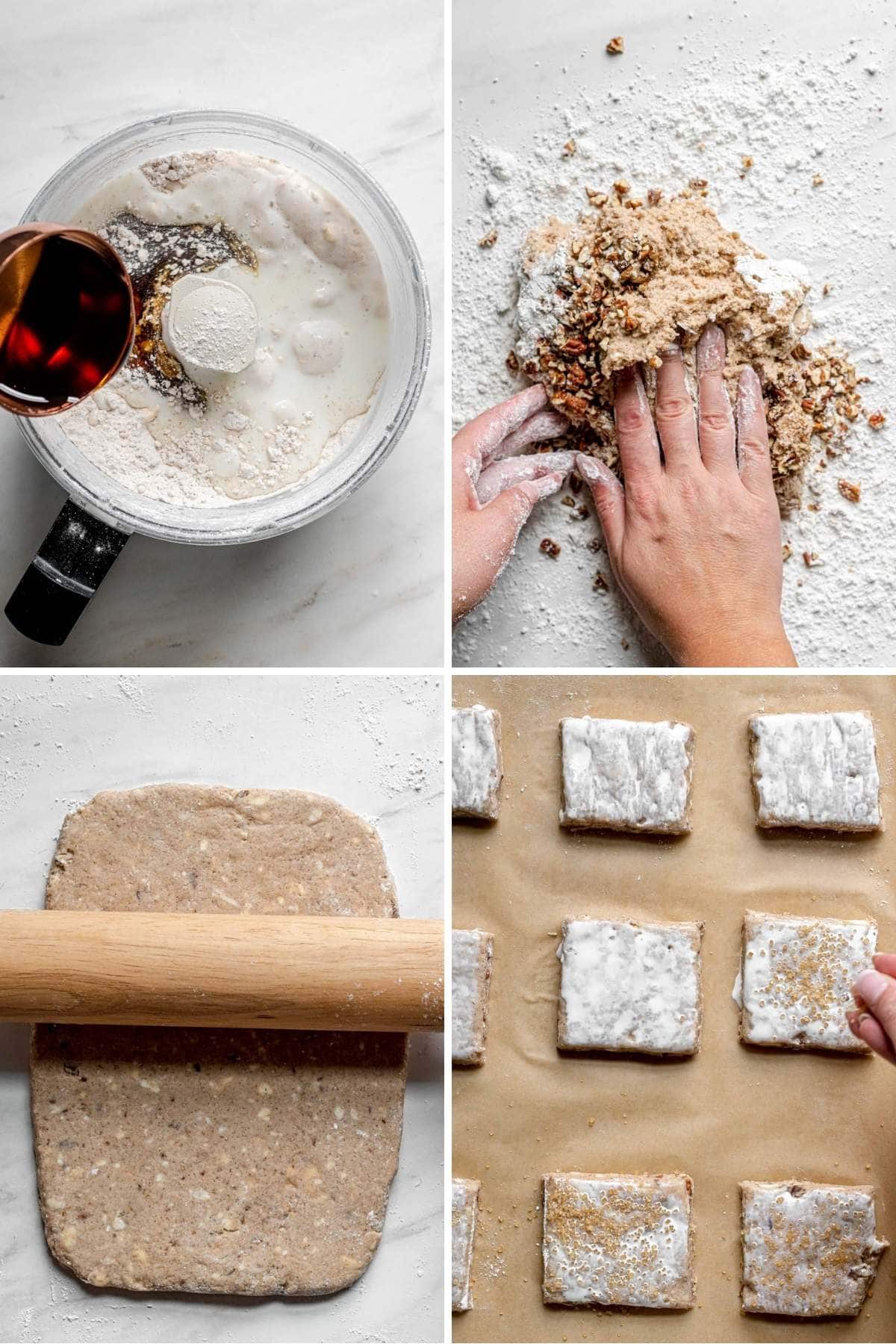 Maple Pecan Biscuits collage