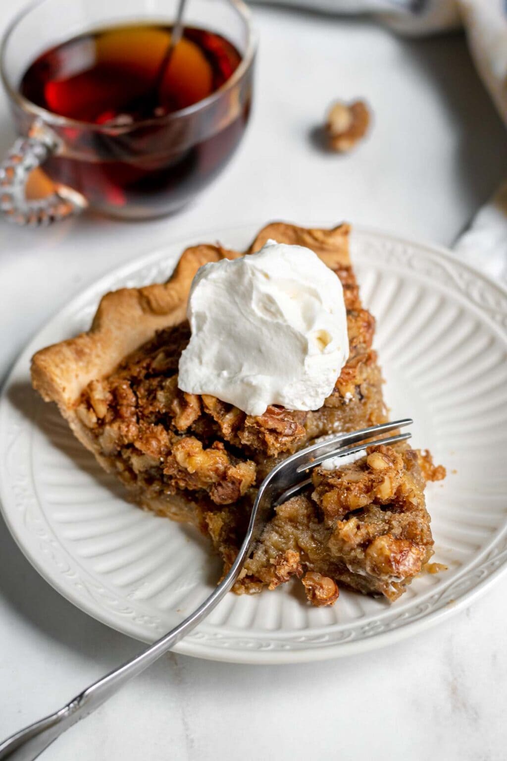 Maple Walnut Pie Recipe - Dinner, then Dessert