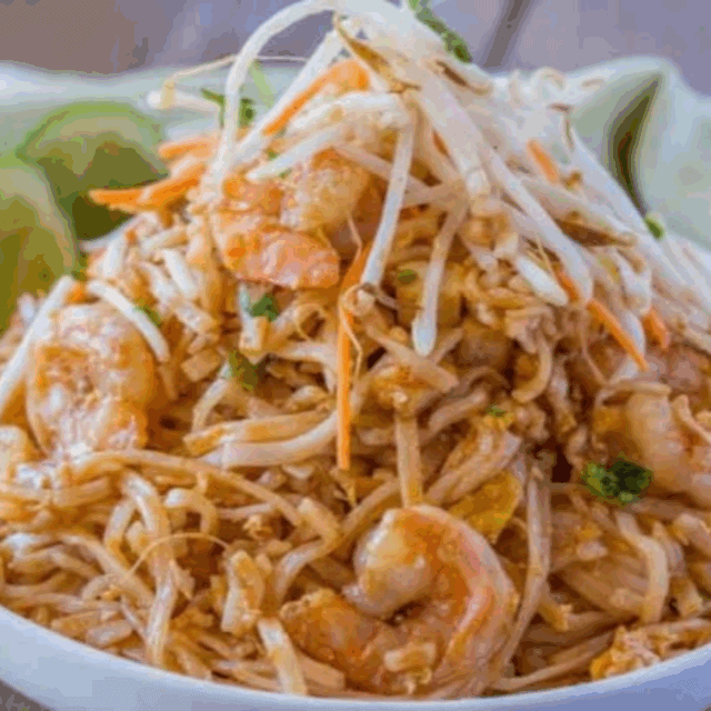 served in bowl, piled high