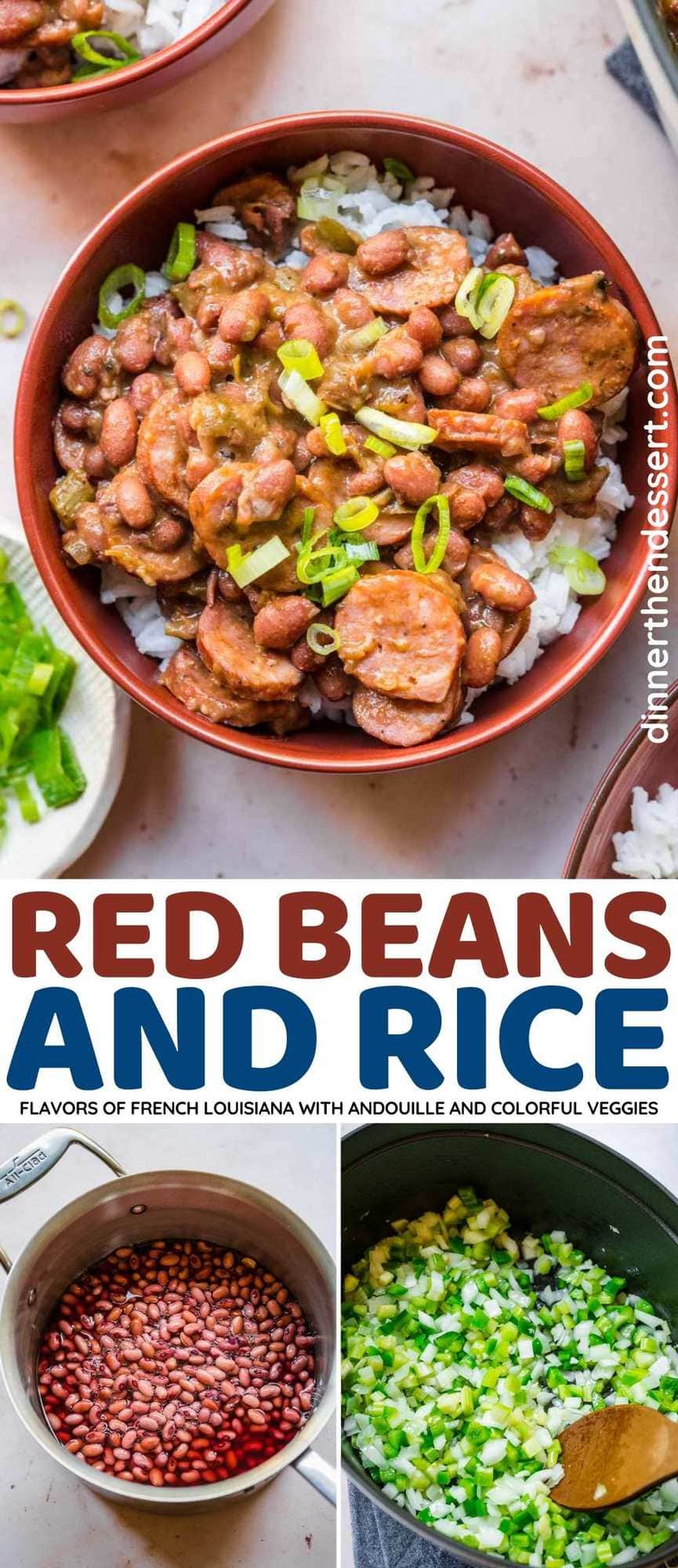 Red Beans and Rice collage
