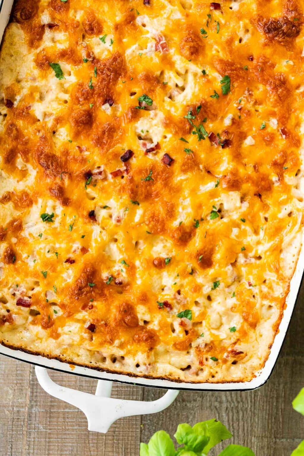 Cheesy Ham And Hash Brown Casserole Recipe - Dinner, Then Dessert