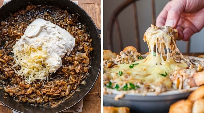 French Onion Soup Dip Recipe - Dinner, then Dessert