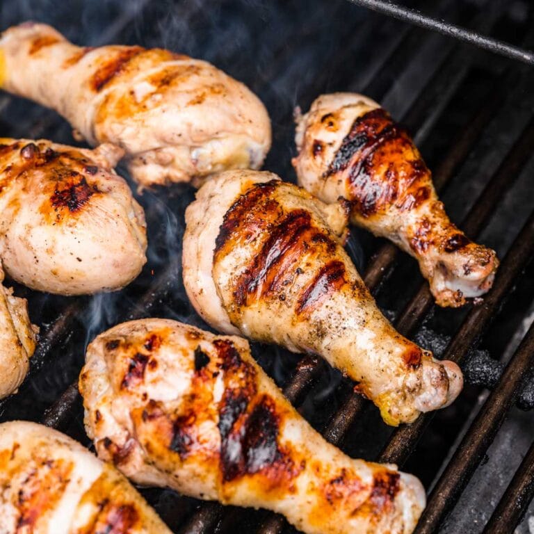 Grilled Drumsticks Recipe - Dinner, then Dessert