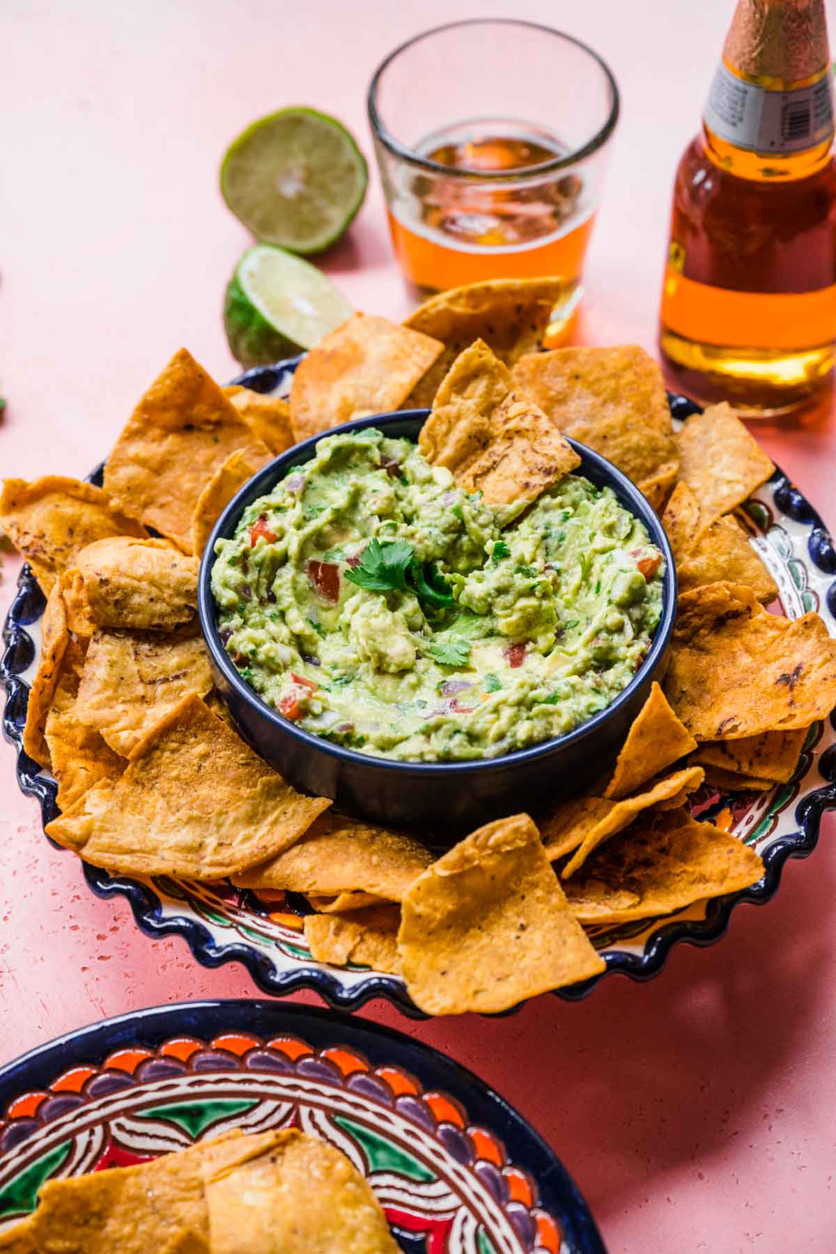 Easy Guacamole in serving bowl