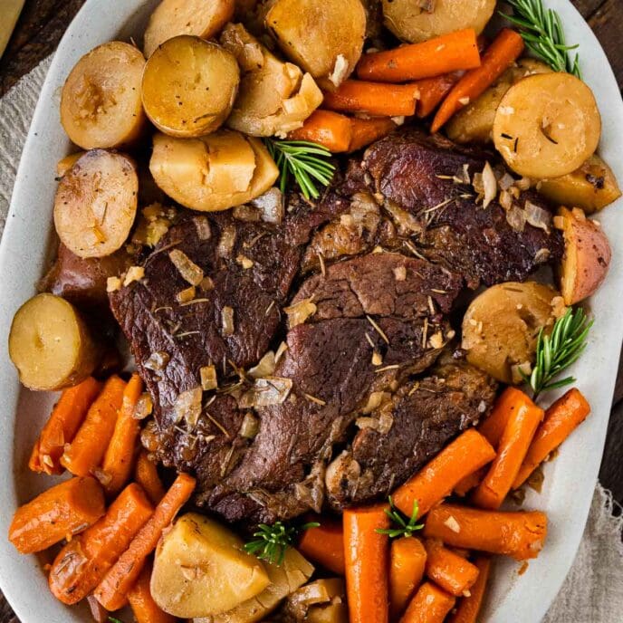 Classic Pot Roast - Dinner, then Dessert