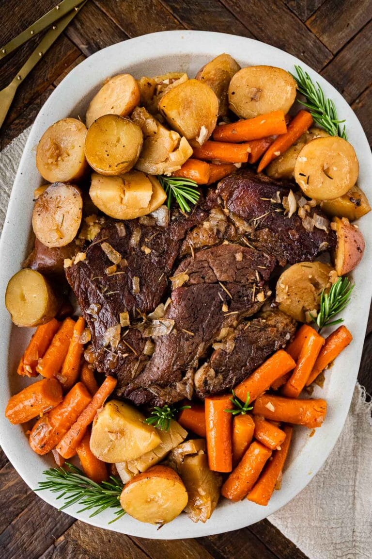 Guinness Pot Roast Recipo - Dinner, then Dessert