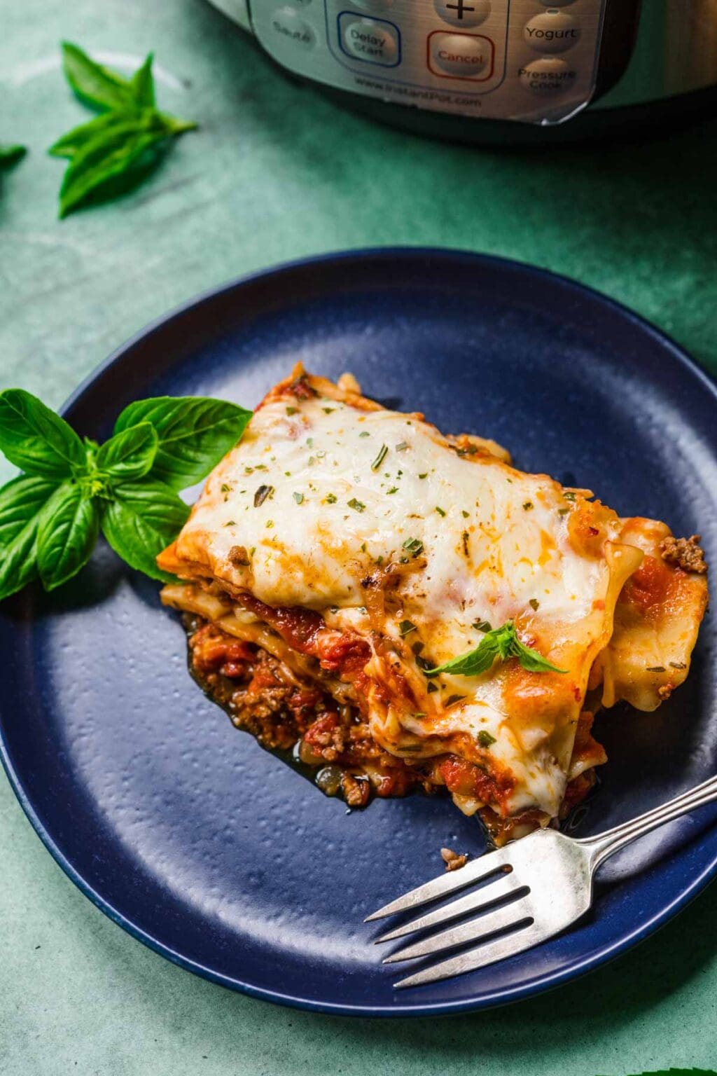 Instant Pot Beef Lasagna Recipe - Dinner, then Dessert