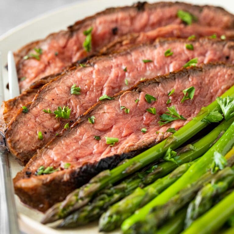 Marinated Flank Steak (Stove or Oven) Recipe - Dinner, then Dessert