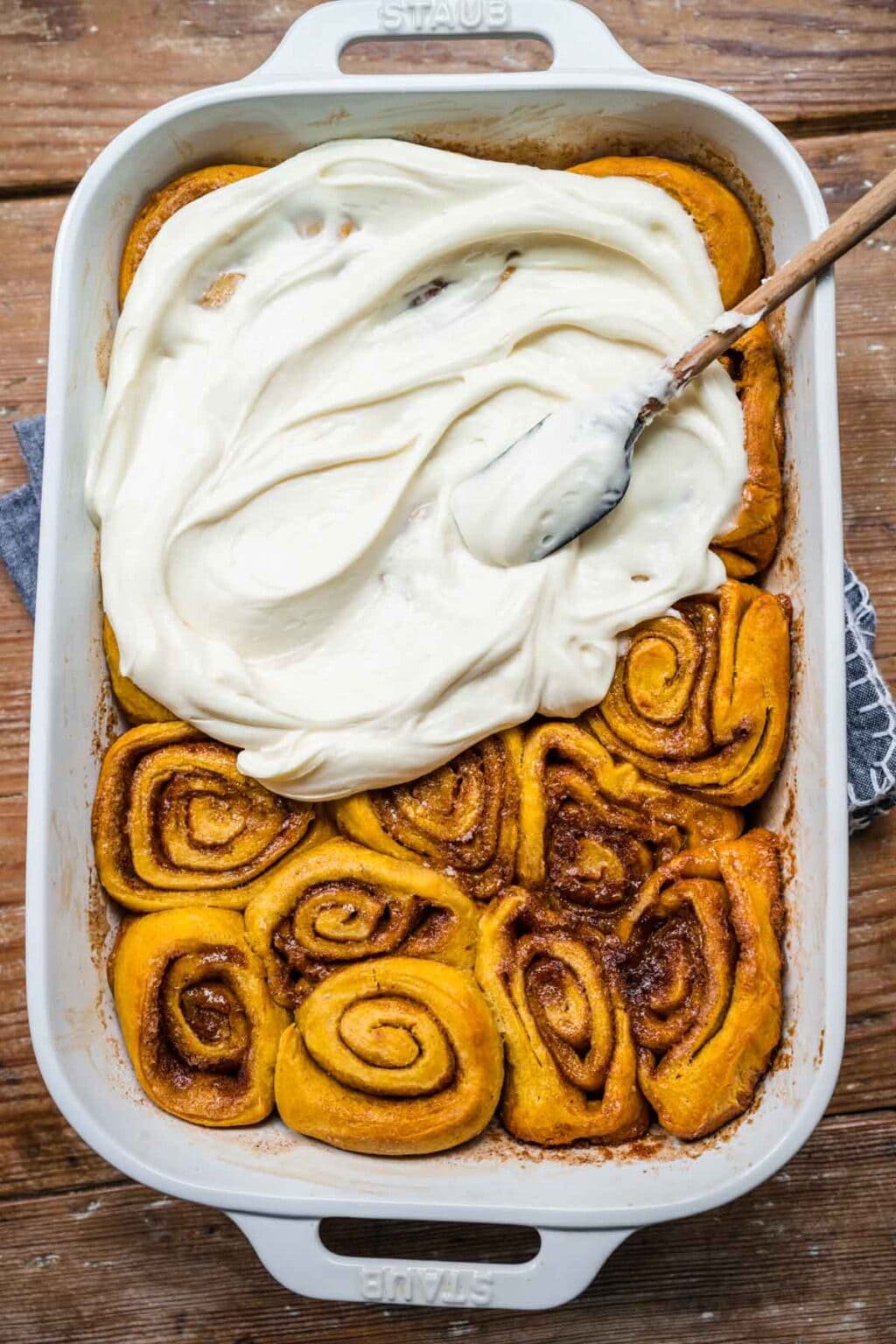 Pumpkin Cinnamon Rolls Recipe - Dinner, Then Dessert