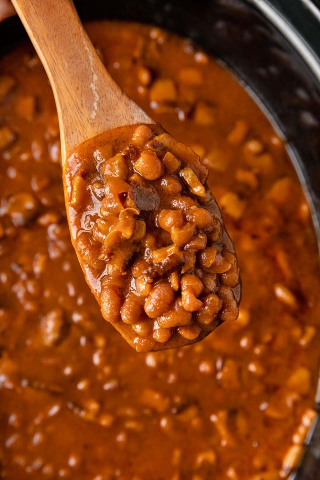 Slow Cooker Pork and Beans Recipe Dinner, then Dessert