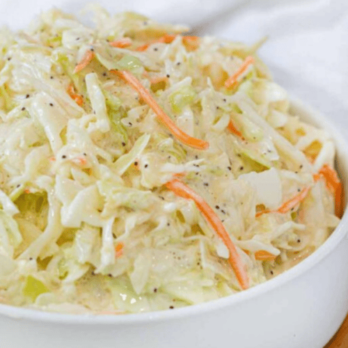slaw in a bowl
