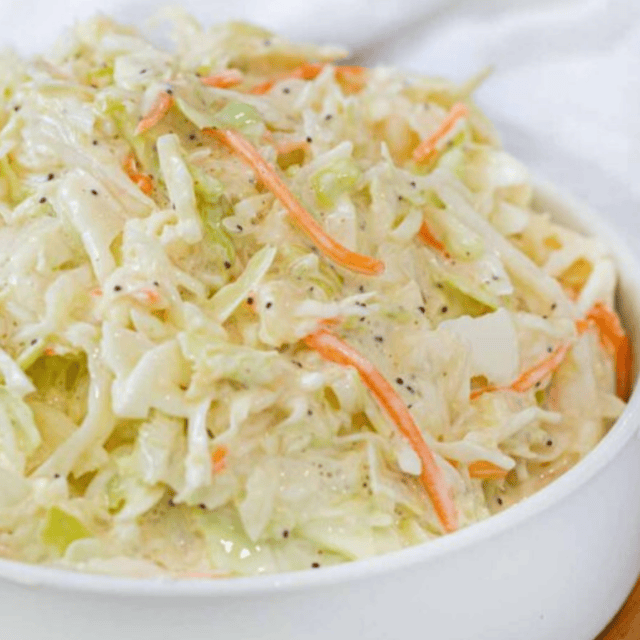 slaw in a bowl