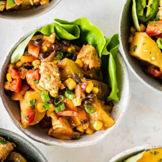 Potato Salad in serving bowls