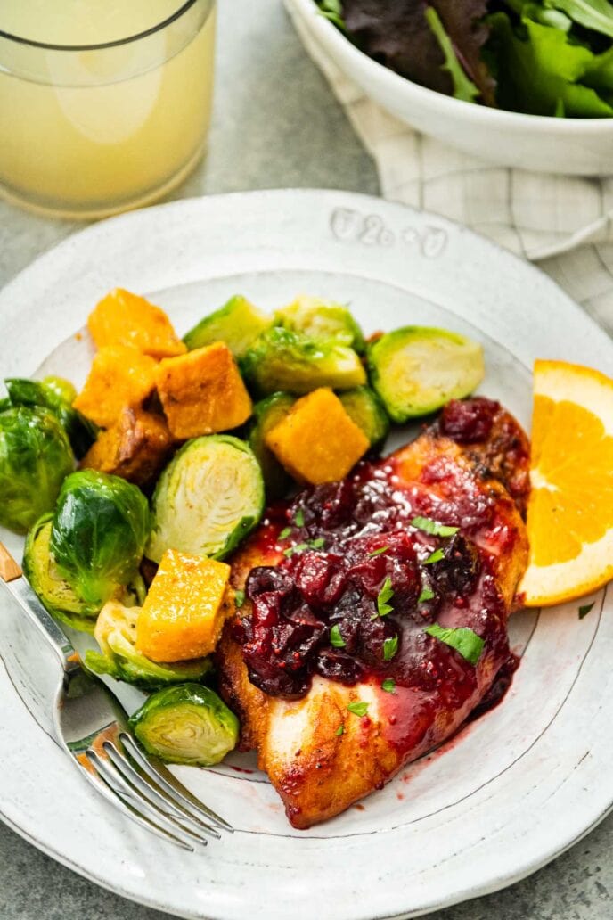 Cranberry Chicken Recipe Dinner Then Dessert