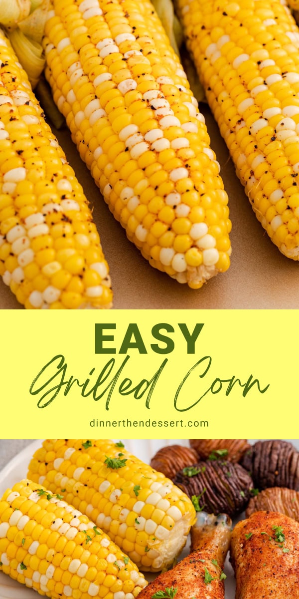 Collage of corn on the cob