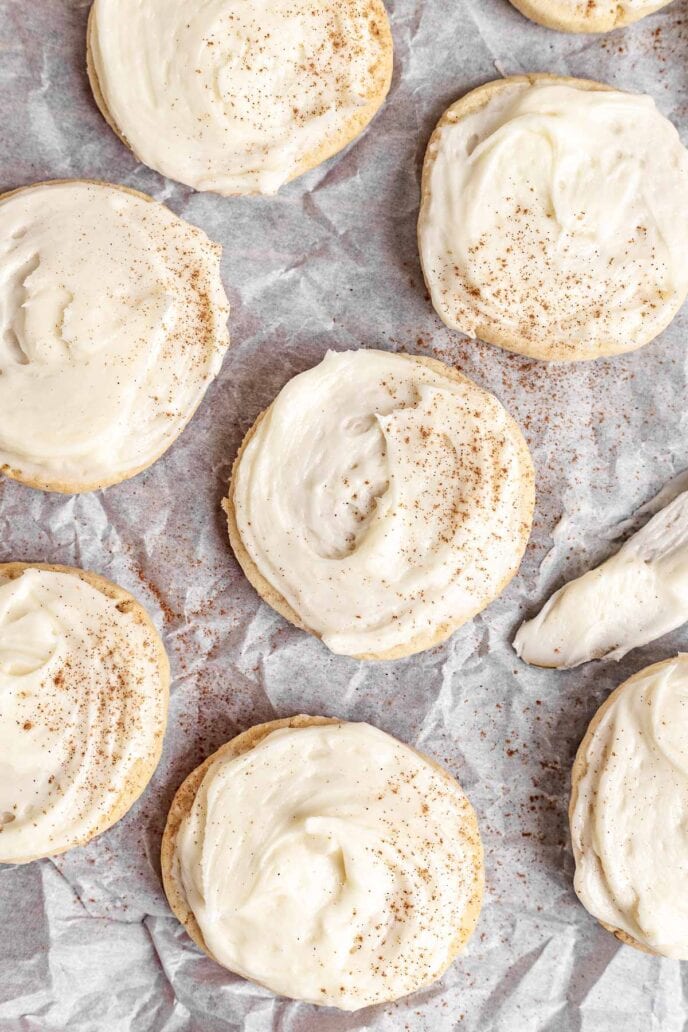 Easy Eggnog Cookies Recipe Dinner, then Dessert