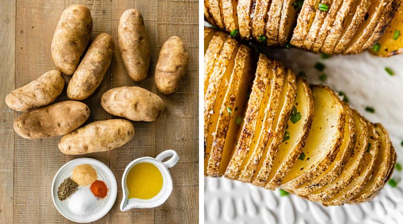 Hasselback-Kartoffeln