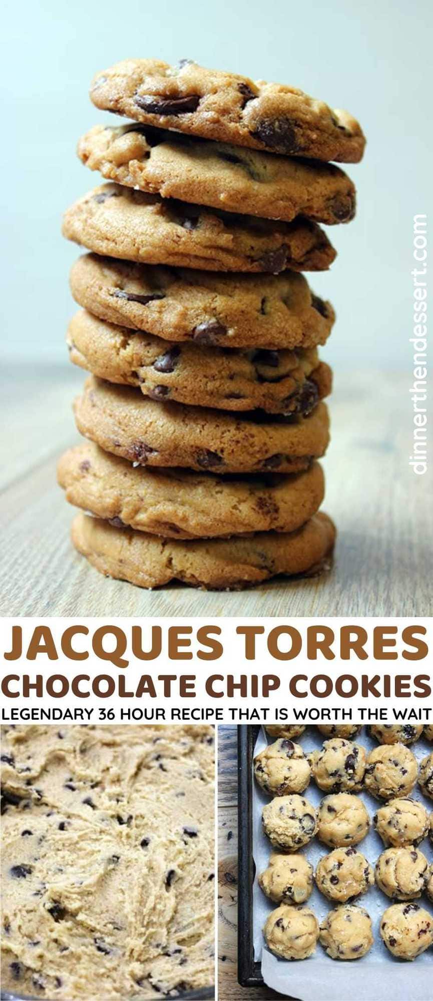 Jacques Torres Chocolate Chip Cookies Collage