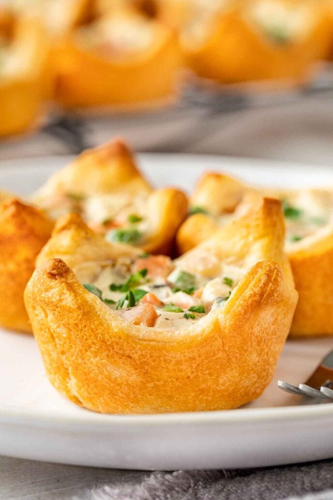 Mini Chicken Pot Pies Recipe Dinner Then Dessert 5931