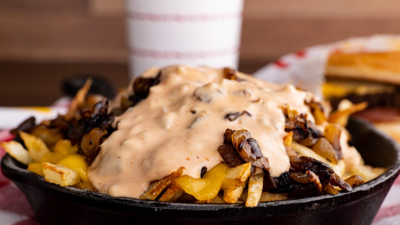 In-N-Out Animal Style French Fries closeup final product