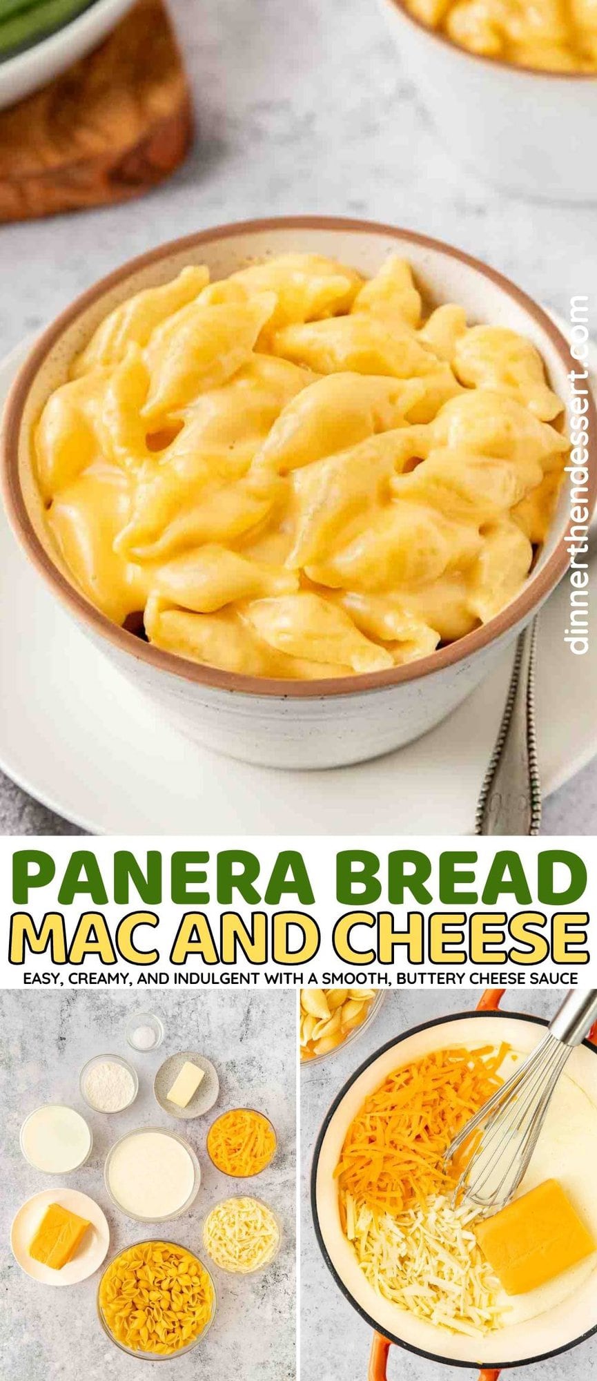 Panera Mac and Cheese collage
