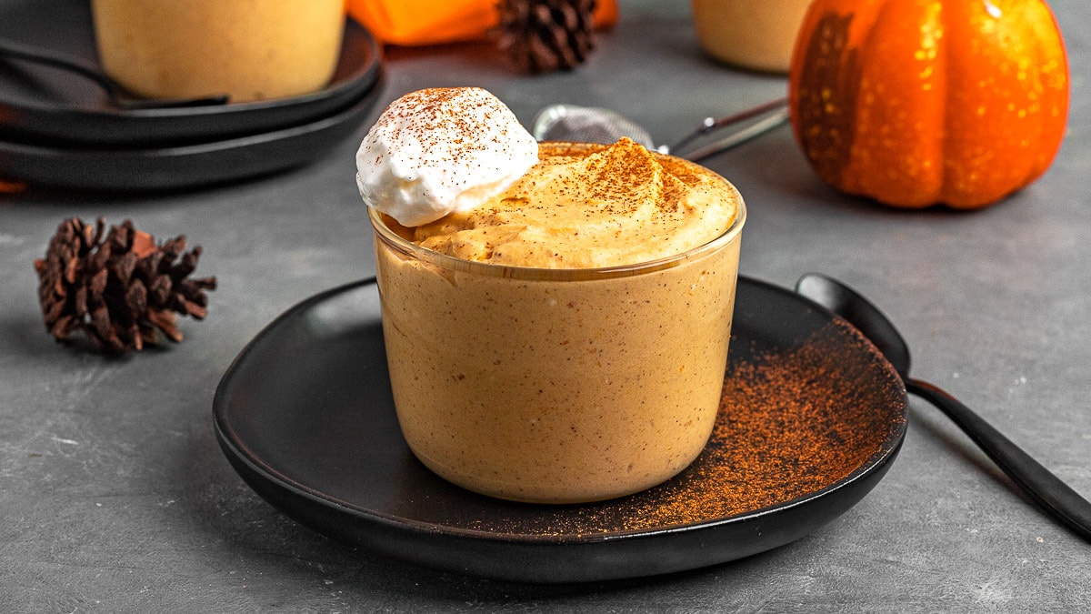 Pumpkin Mousse (Tasty Fall Dessert)