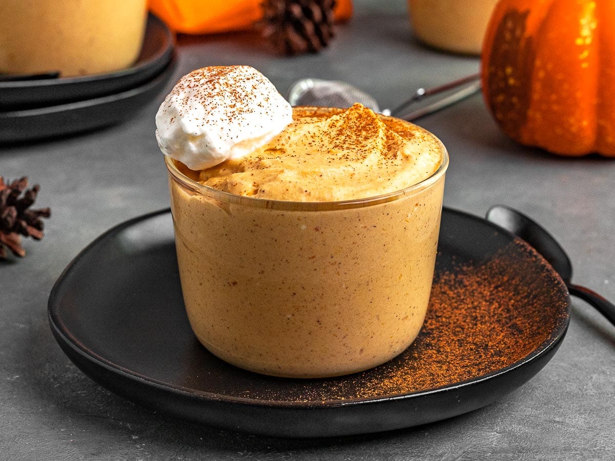 Pumpkin Mousse Recipe - Dinner, then Dessert