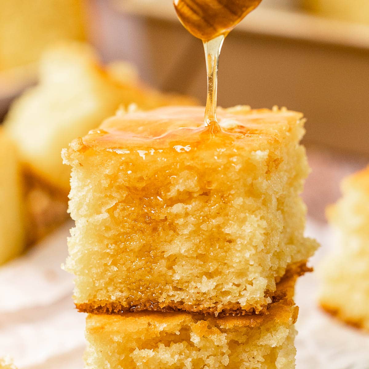 Southern Sweet Cornbread Cake Recipe Dinner Then Dessert