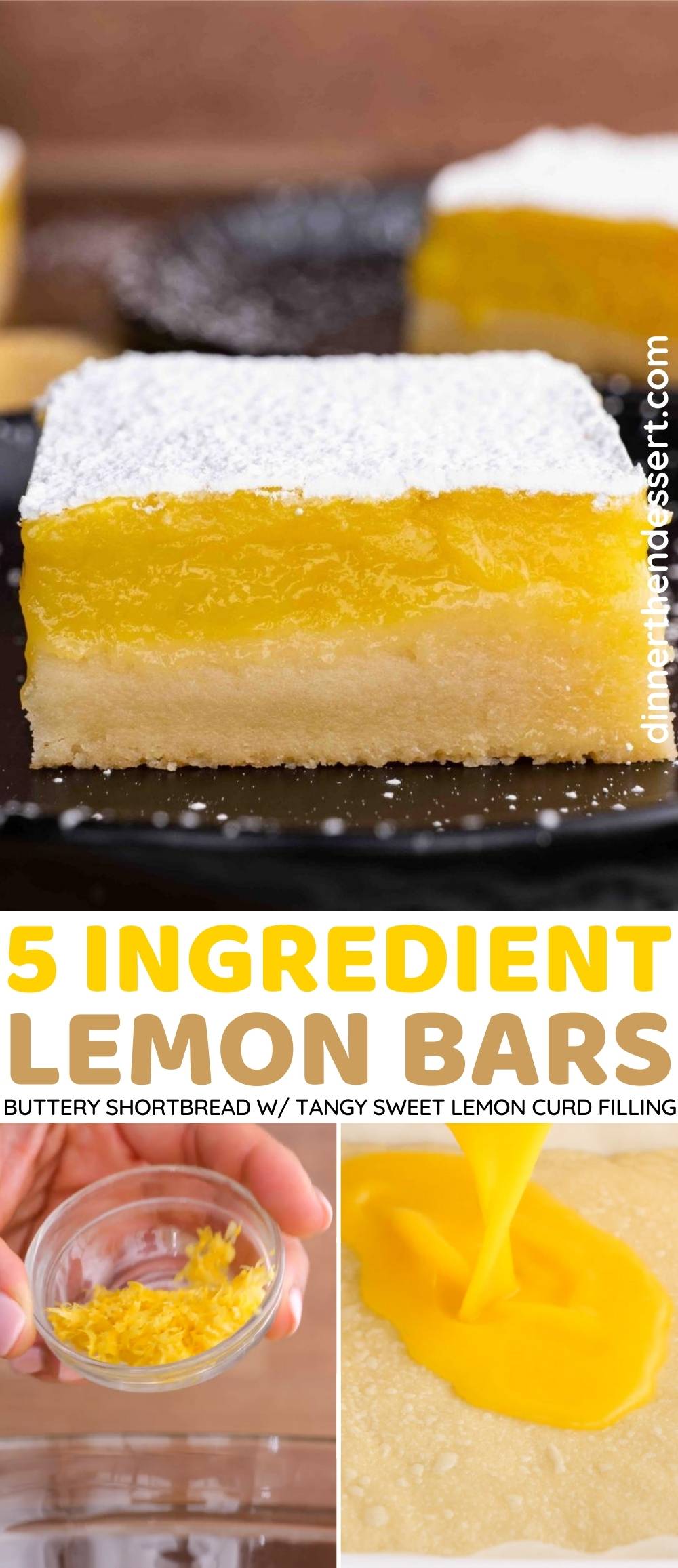 Lemon Bars Collage