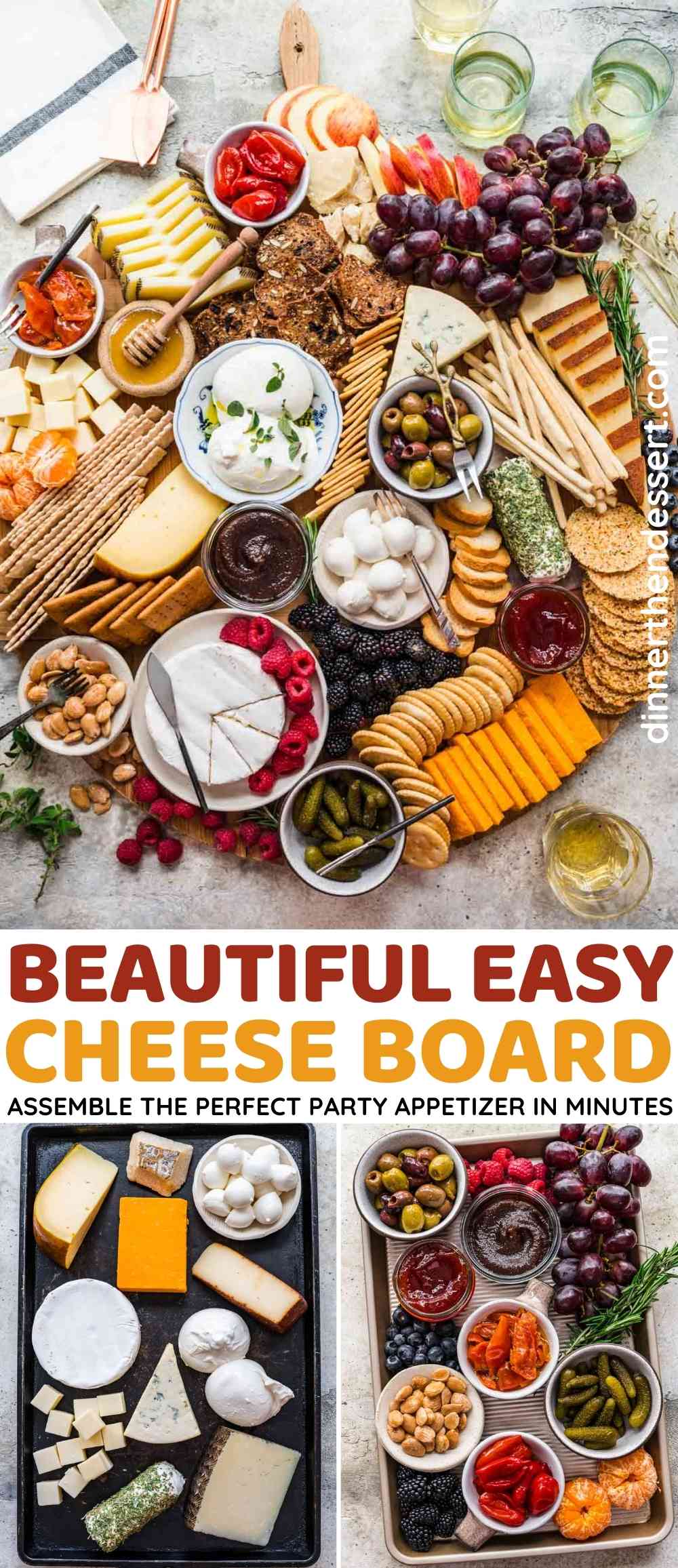 How to Make an Easy Cheese Board in 10 Minutes - Damn Delicious