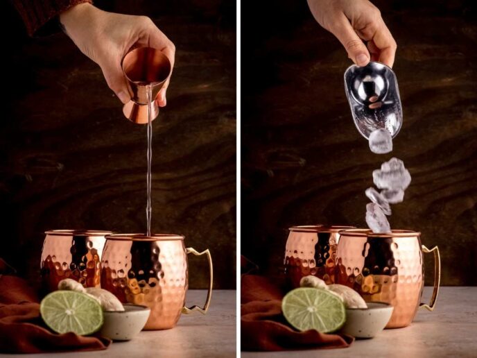 Moscow Mule Collage