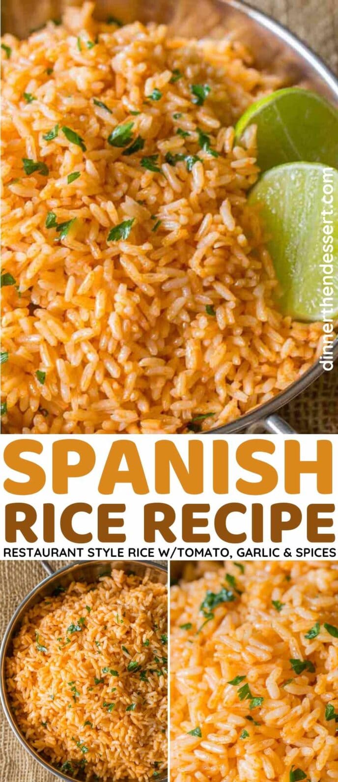 Spanish Rice Collage