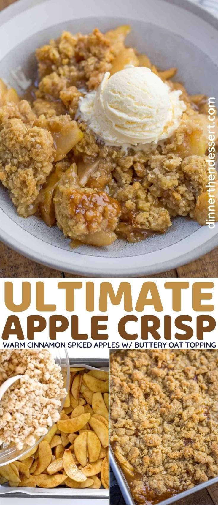 Amazing Apple Crisp Recipe (double crumbs!) - Creations by Kara