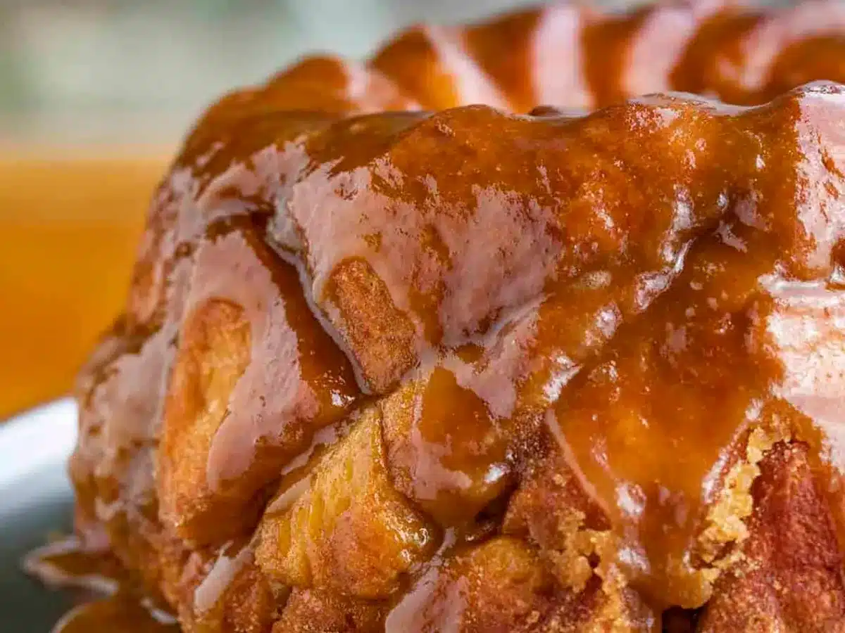 Close up of Gooey Bread