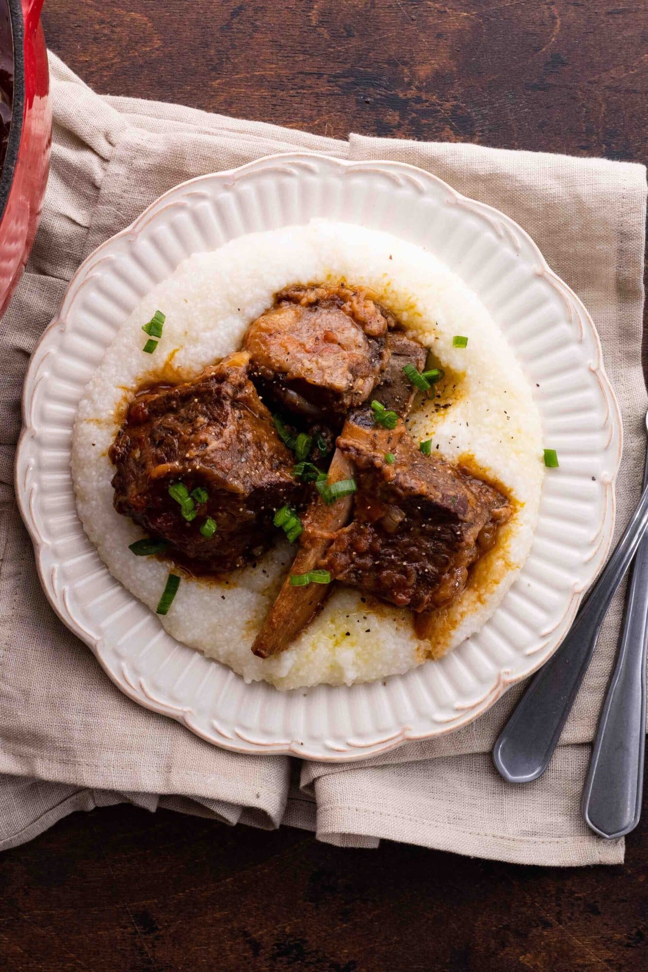 BBQ Beef Short Ribs on a plate