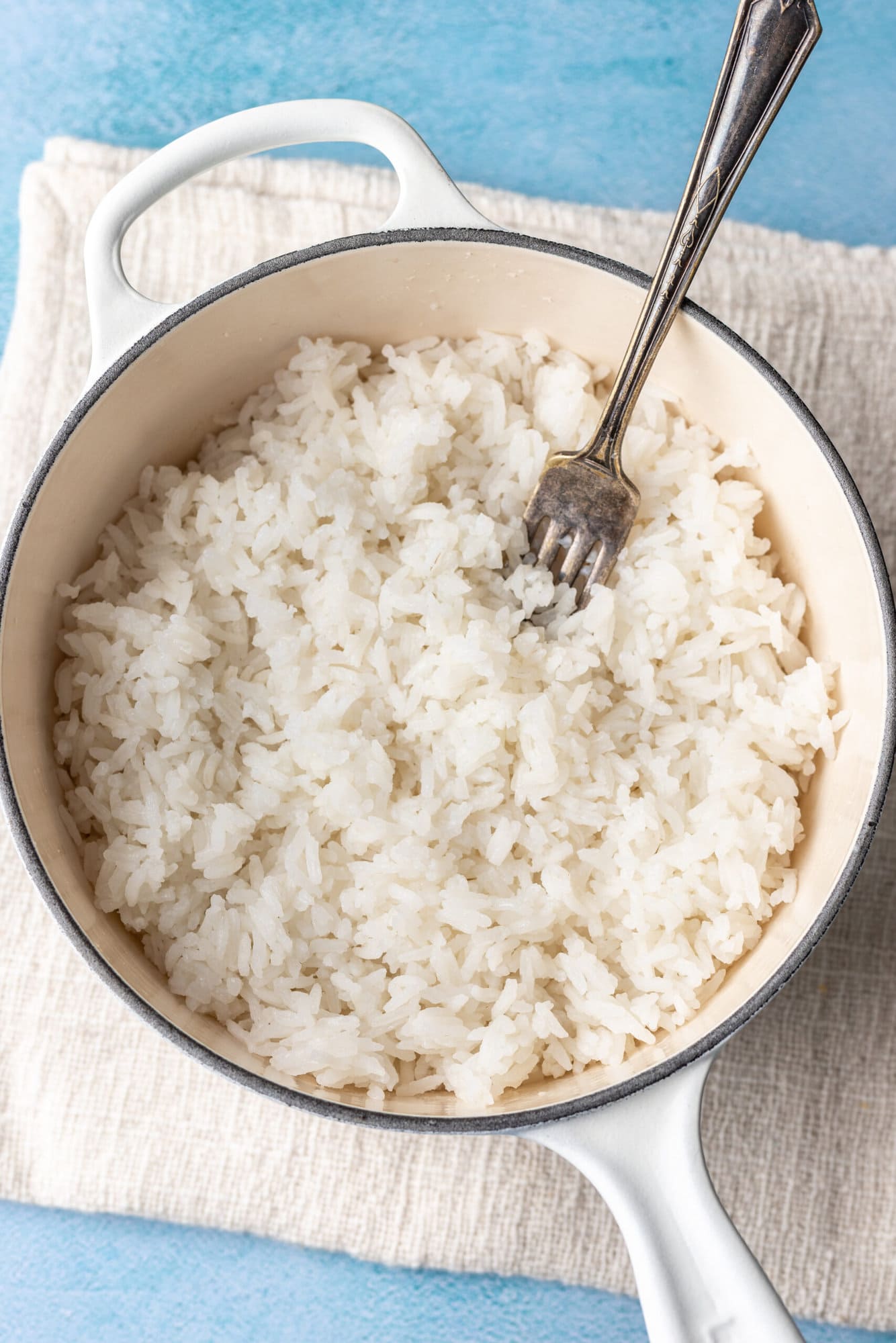 Perfectly Fluffy Jasmine Rice Recipe - Dinner, then Dessert