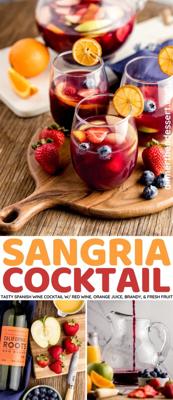Sangria Recipe - Dinner, then Dessert