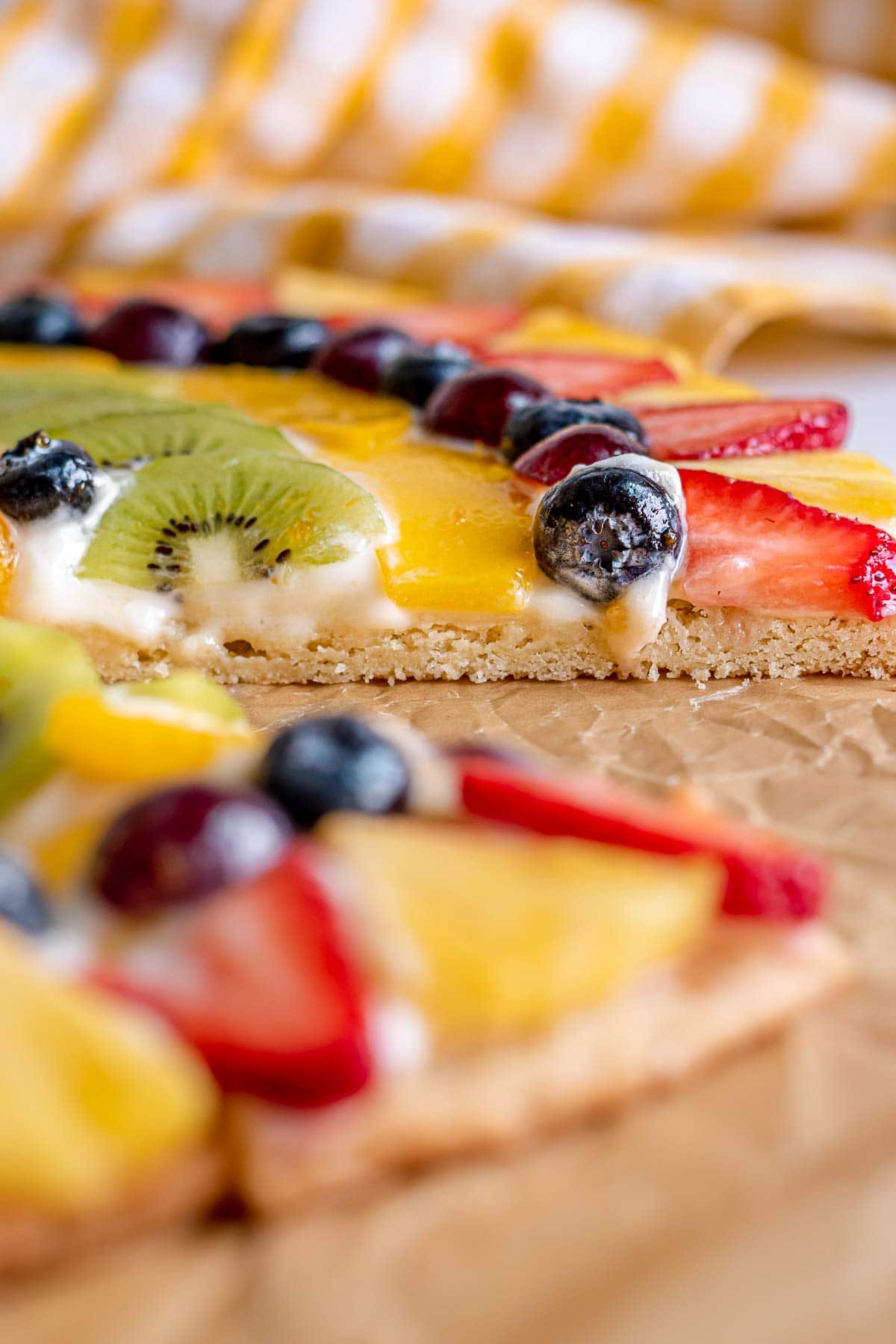 Fruit Pizza up close