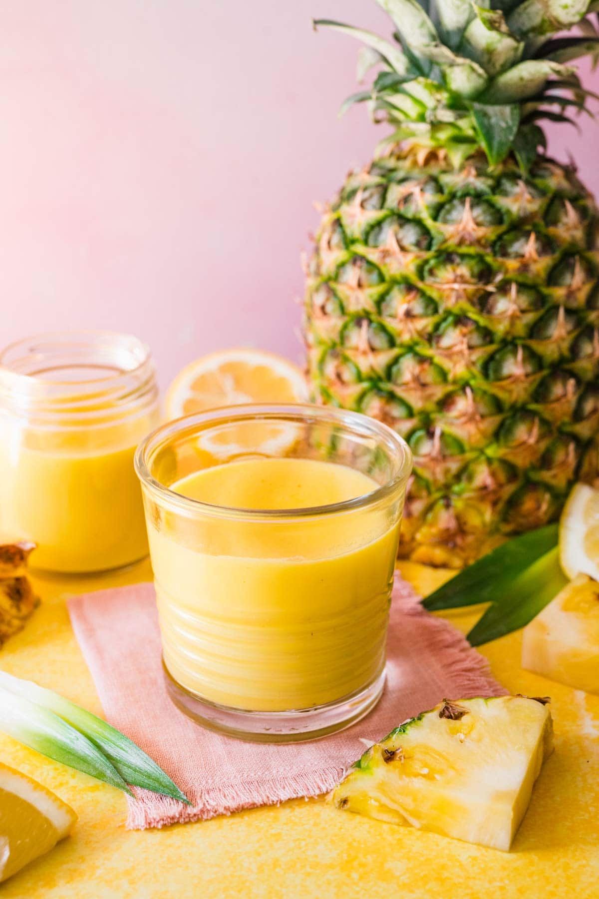 Pineapple Curd in a serving dish