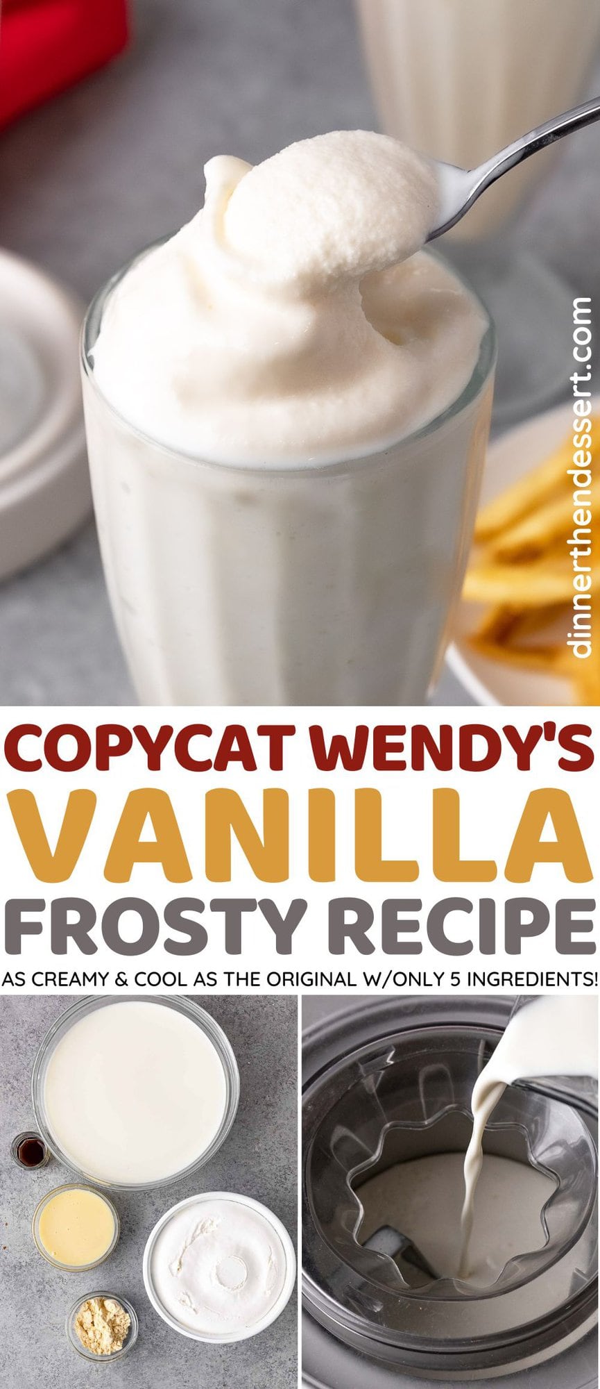 Wendy's frosty recipe for ice cream maker new arrivals