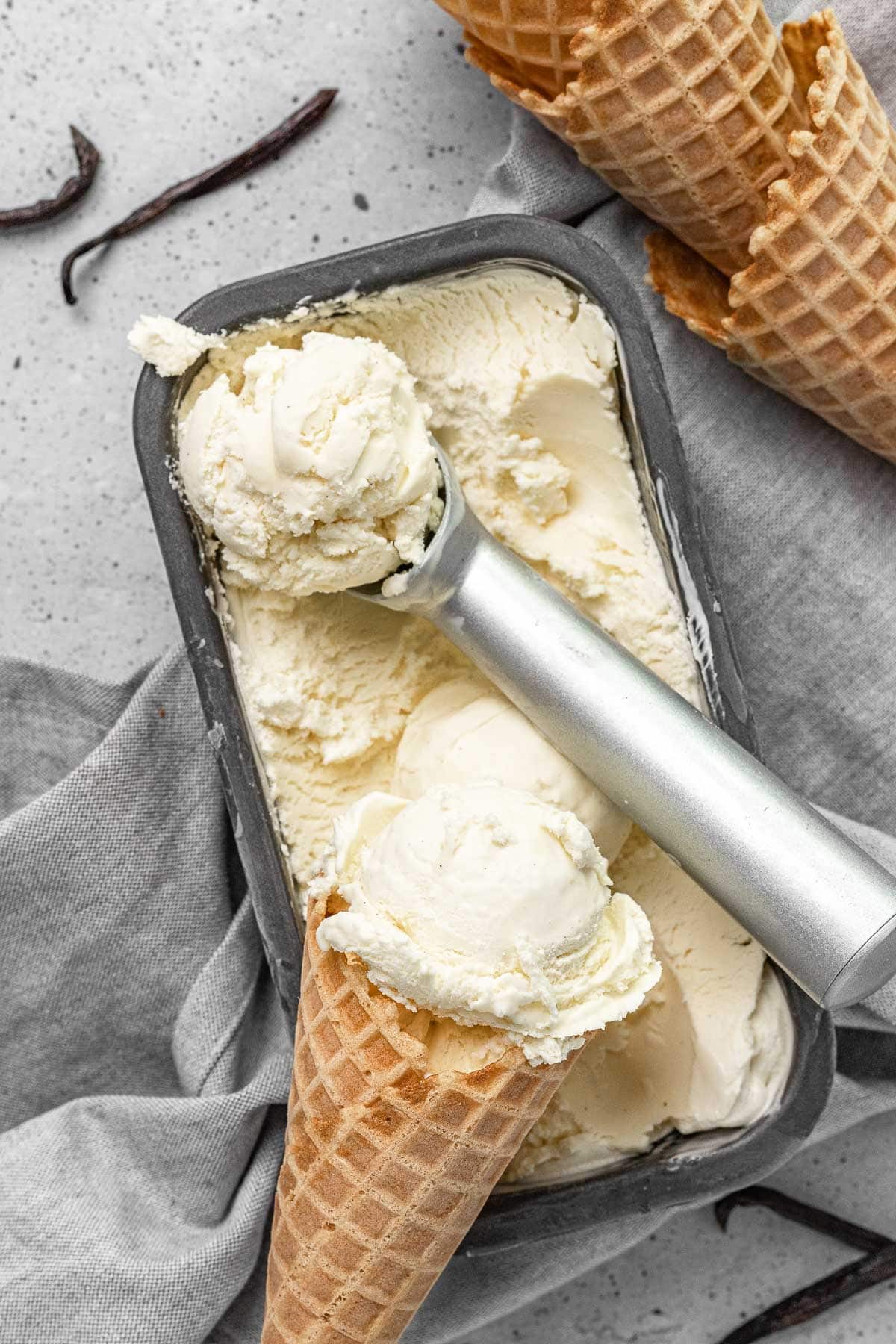 How To Make Ice Cream  French Vanilla Ice Cream